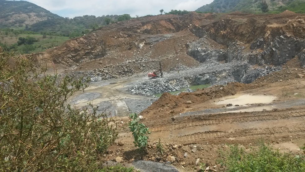 voladuras en terracerías